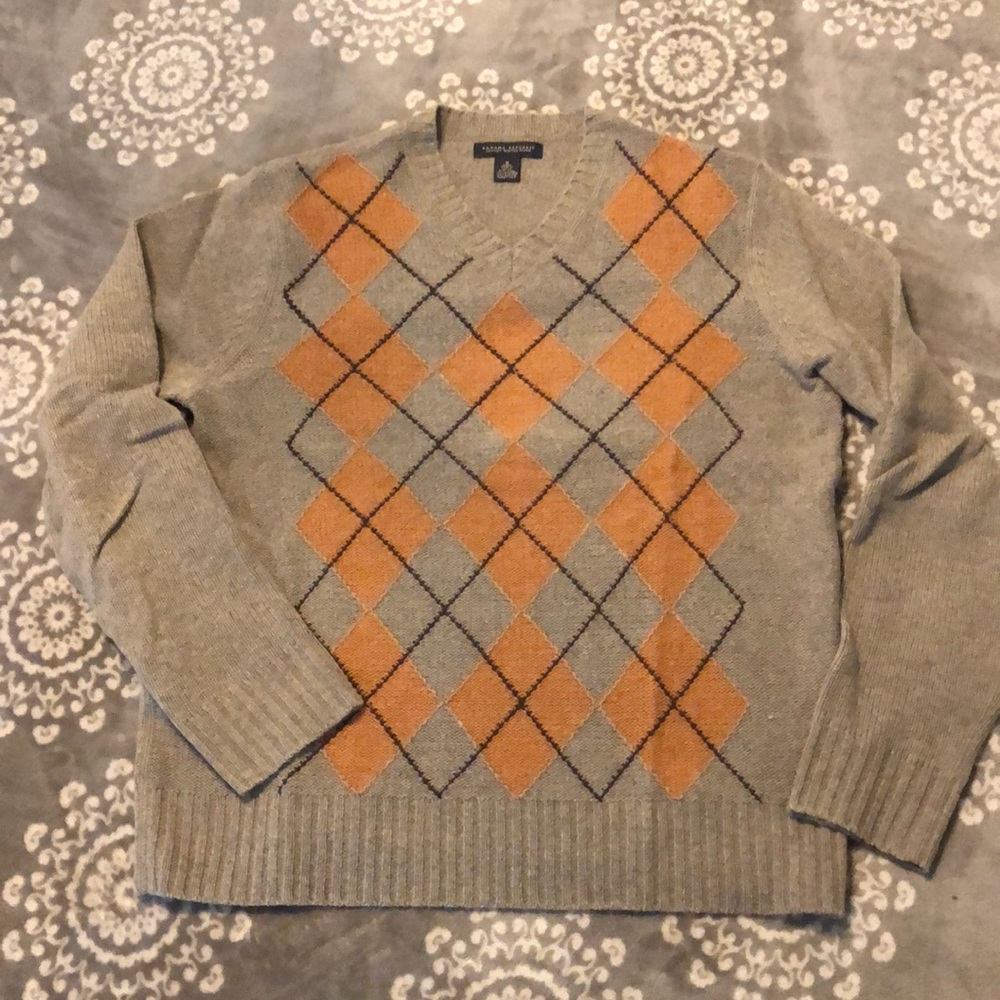 Banana Republic Wool/Cashmere blend V neck Sweater Men’s M